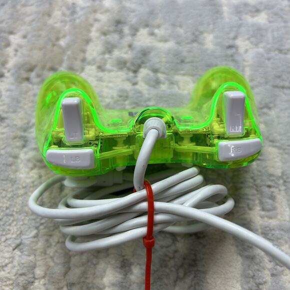 Rock Candy Wired Green Controller Microsoft Xbox 360 - Picture 6 of 8